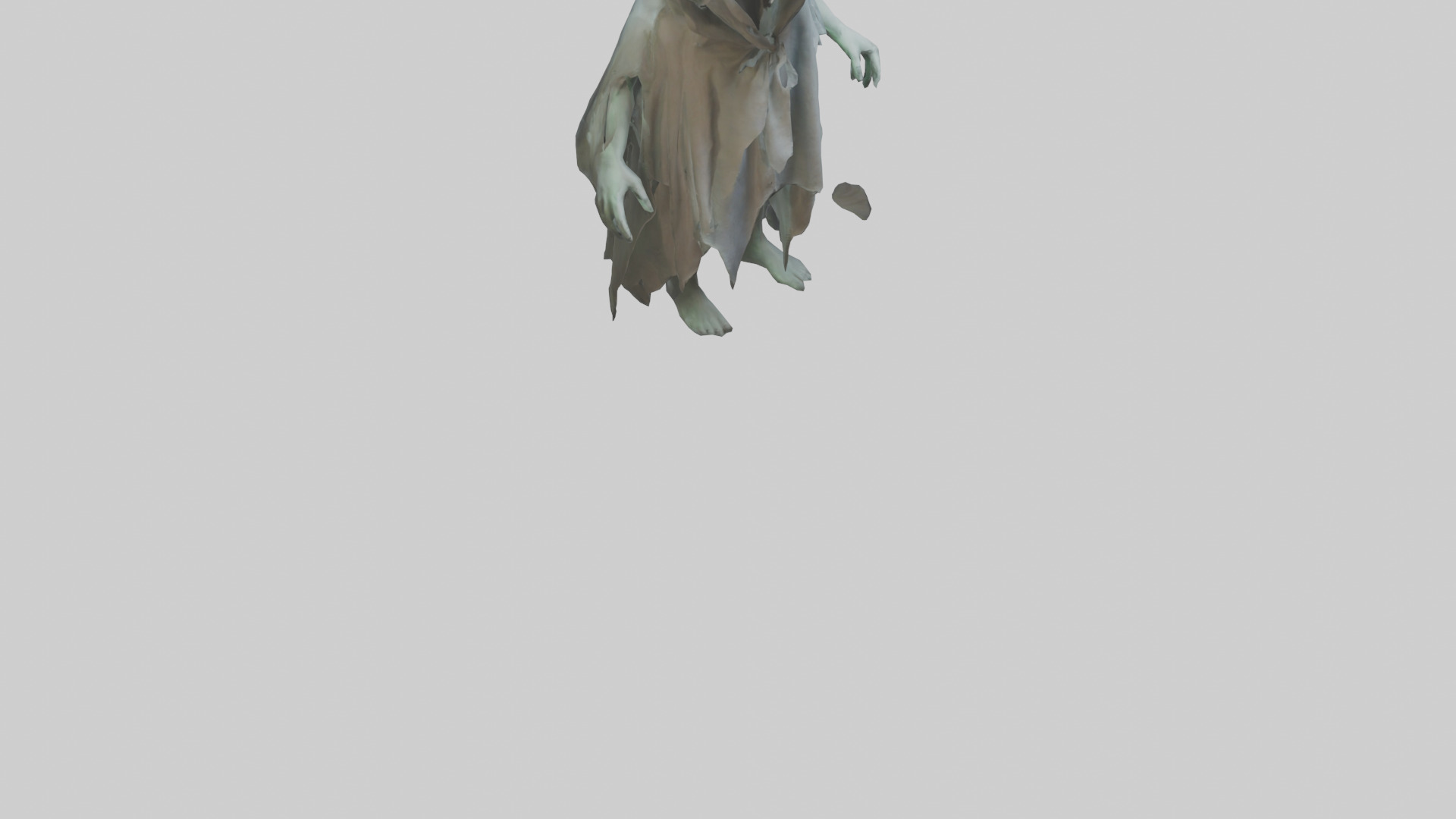 Haunted Phantom model Low-poly 3D model_6