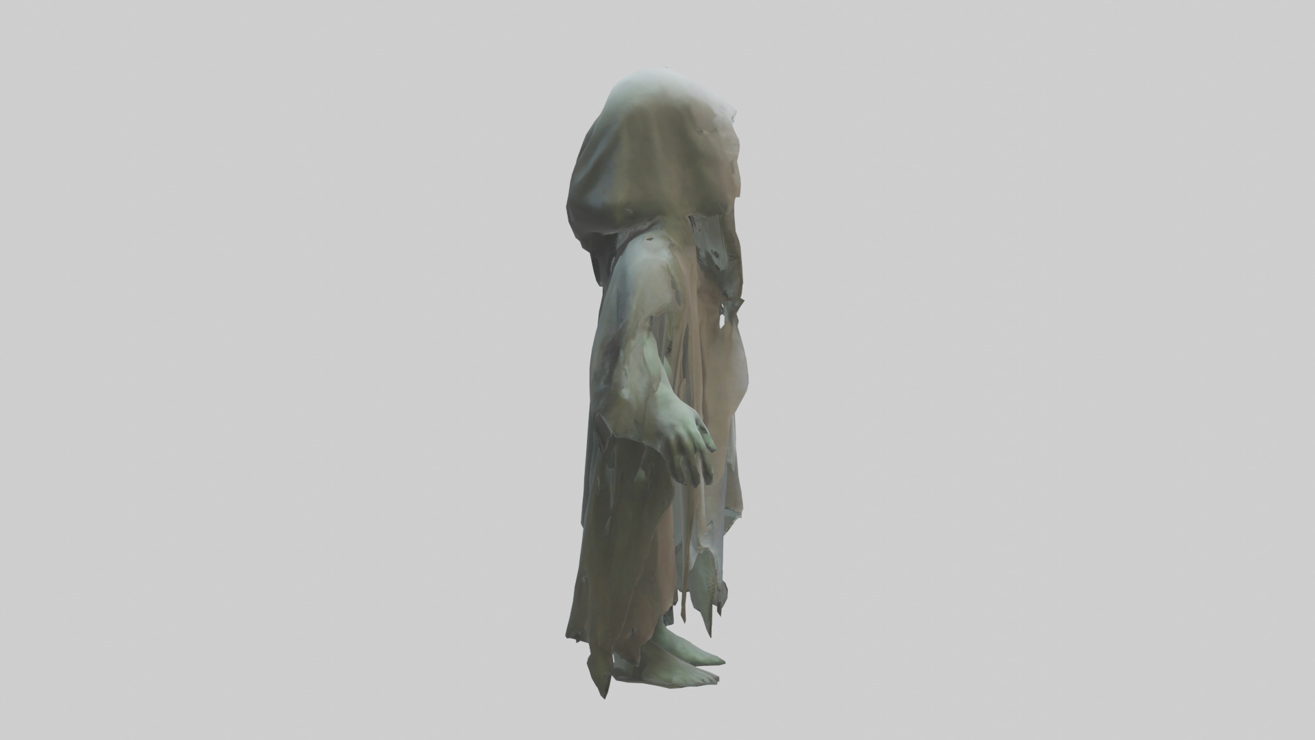 Haunted Phantom model Low-poly 3D model_13