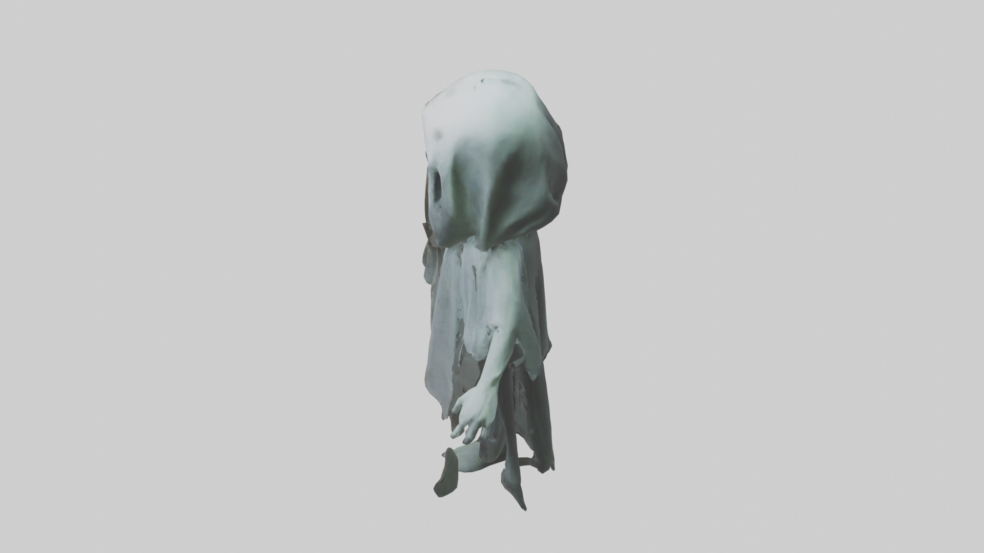 Haunted Phantom model Low-poly 3D model_17