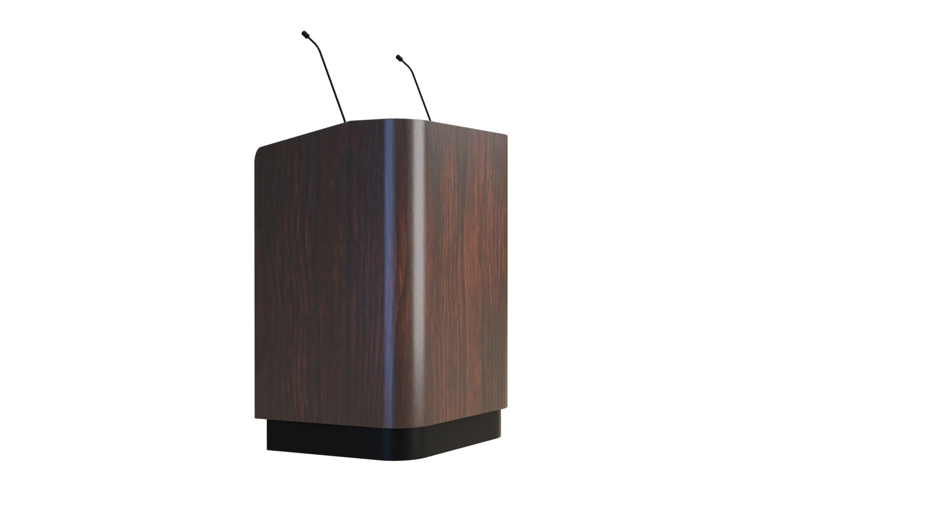 Elegance Lactern Podium 3D model_6