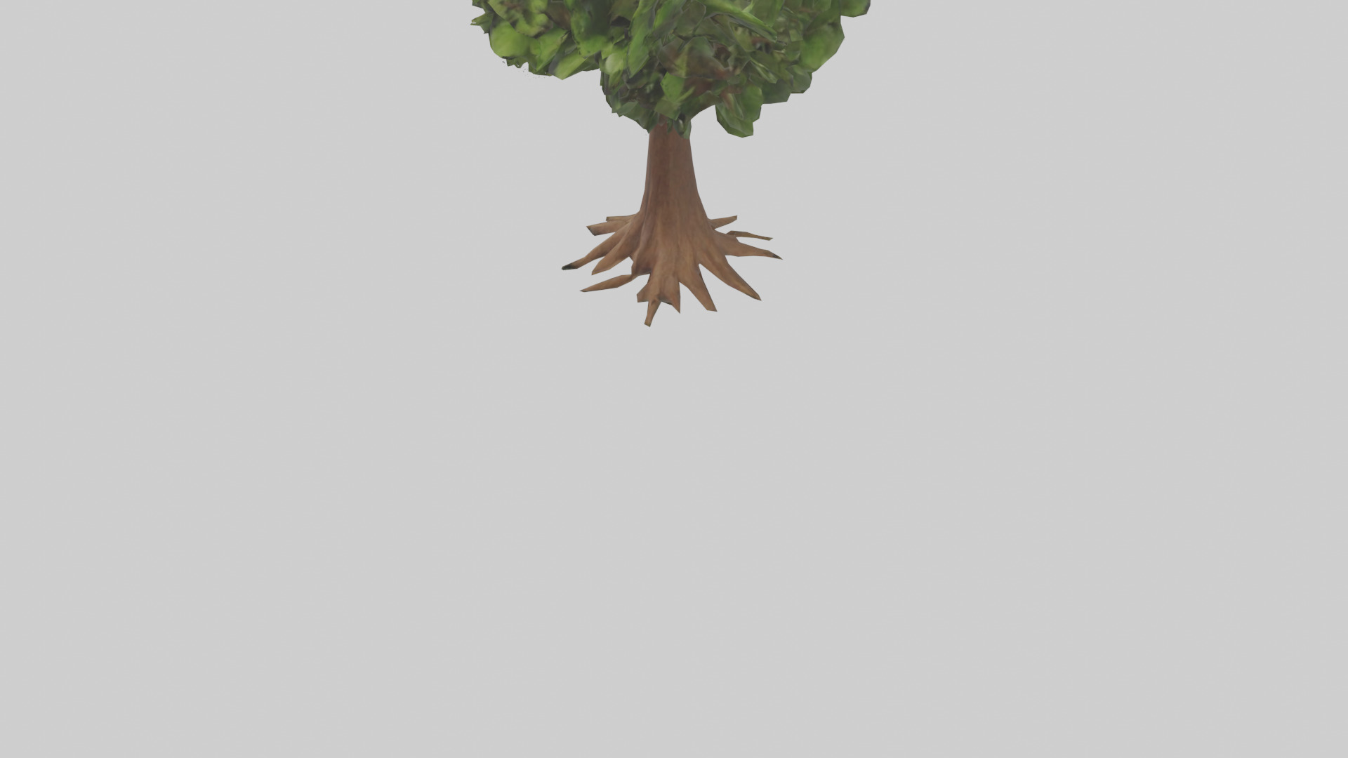 Hawaii Hala tree model Low-poly 3D model_5