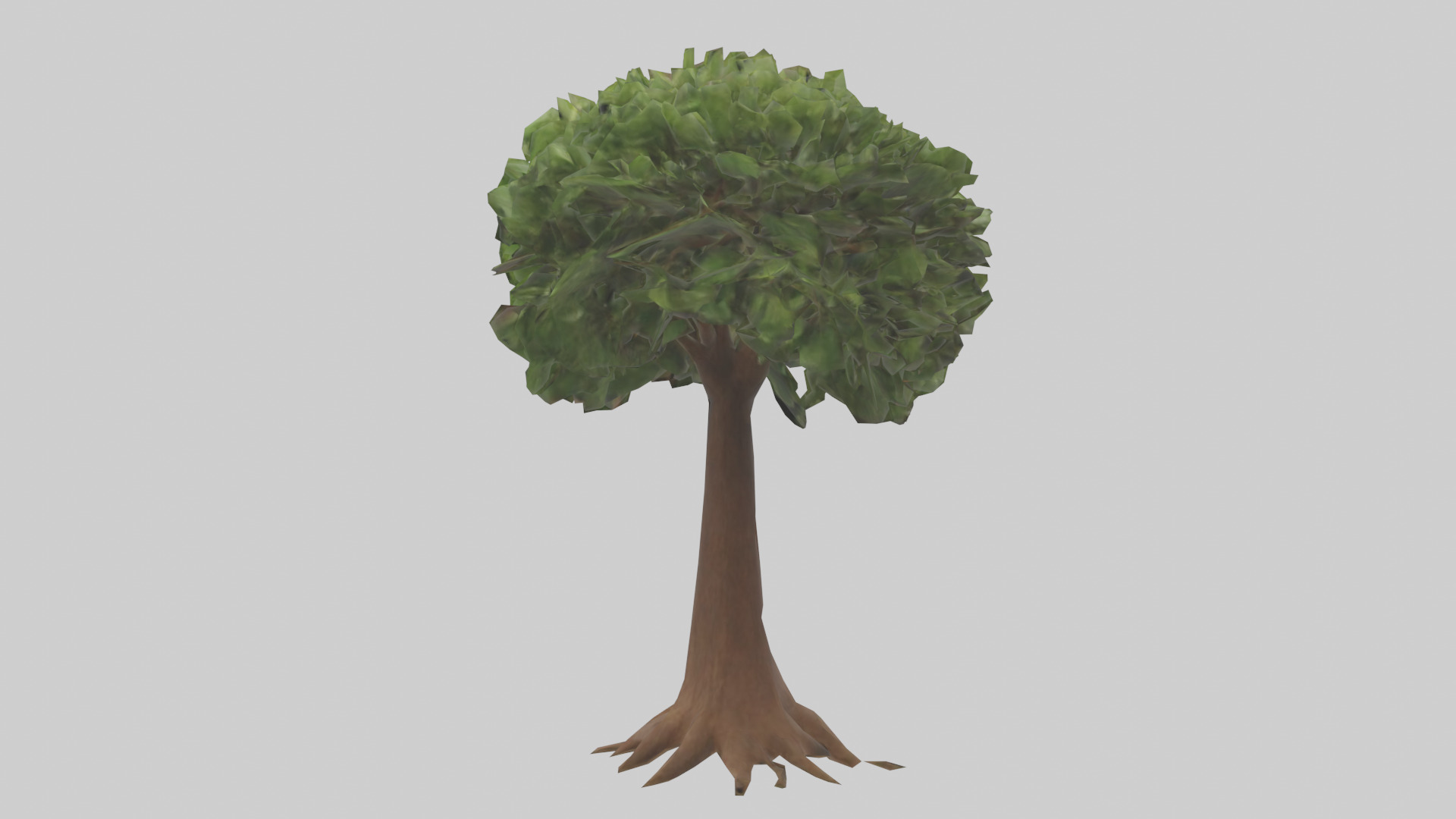Hawaii Hala tree model Low-poly 3D model_1