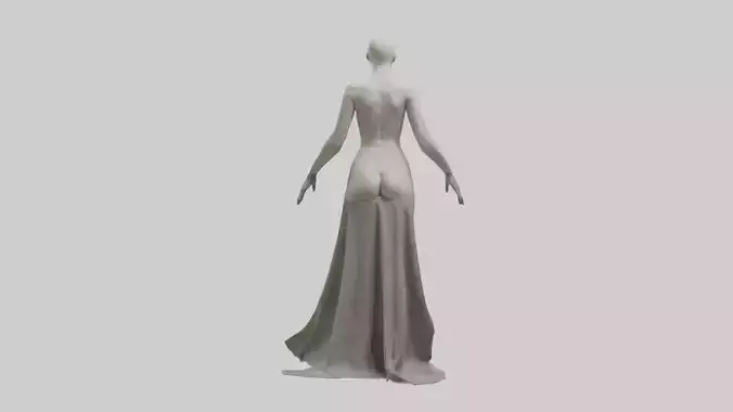 Headless woman model
