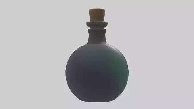 Healing Potion Vial model
