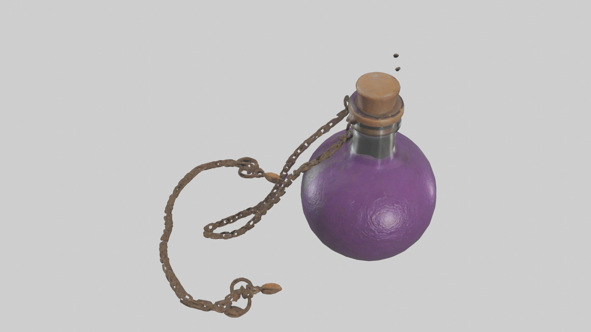 Health Potion model Low-poly 3D model_16