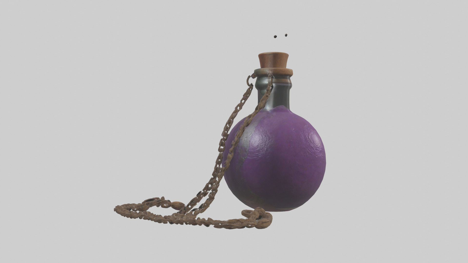 Health Potion model Low-poly 3D model_11