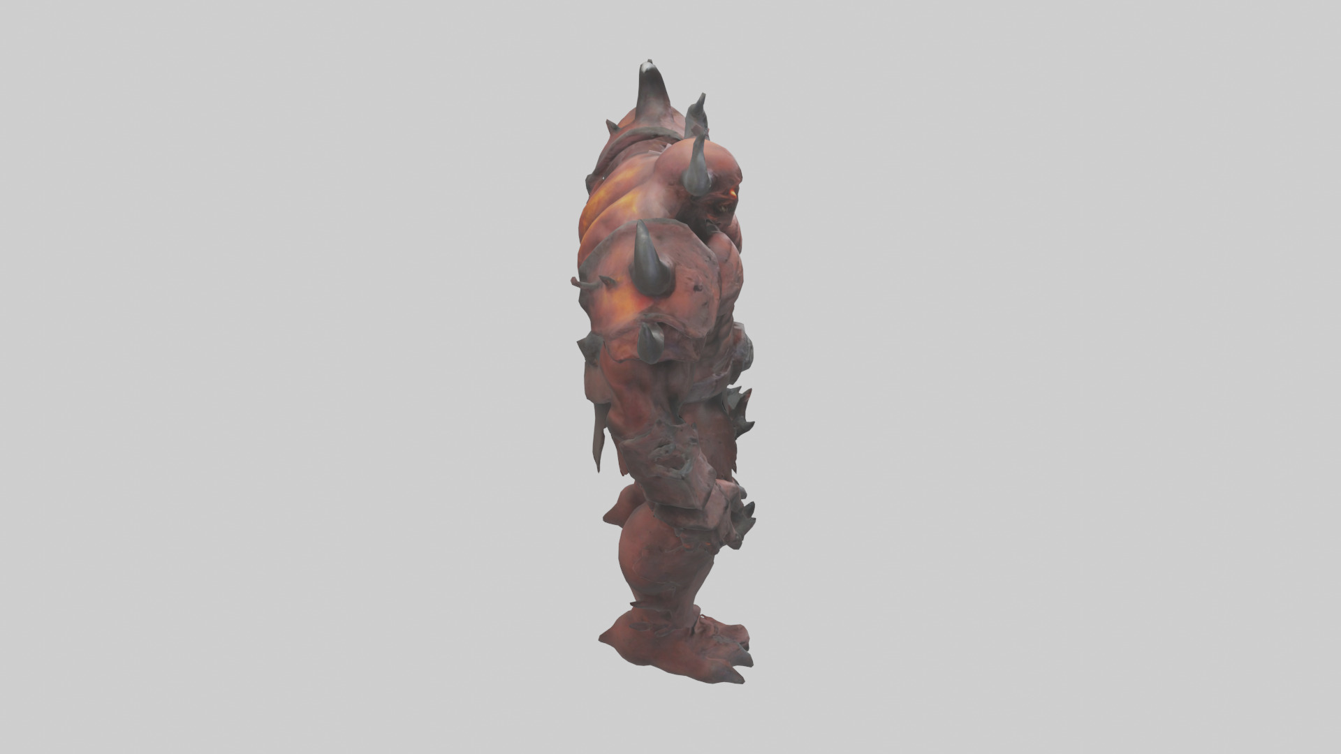 Hellish Titan model Low-poly 3D model_18