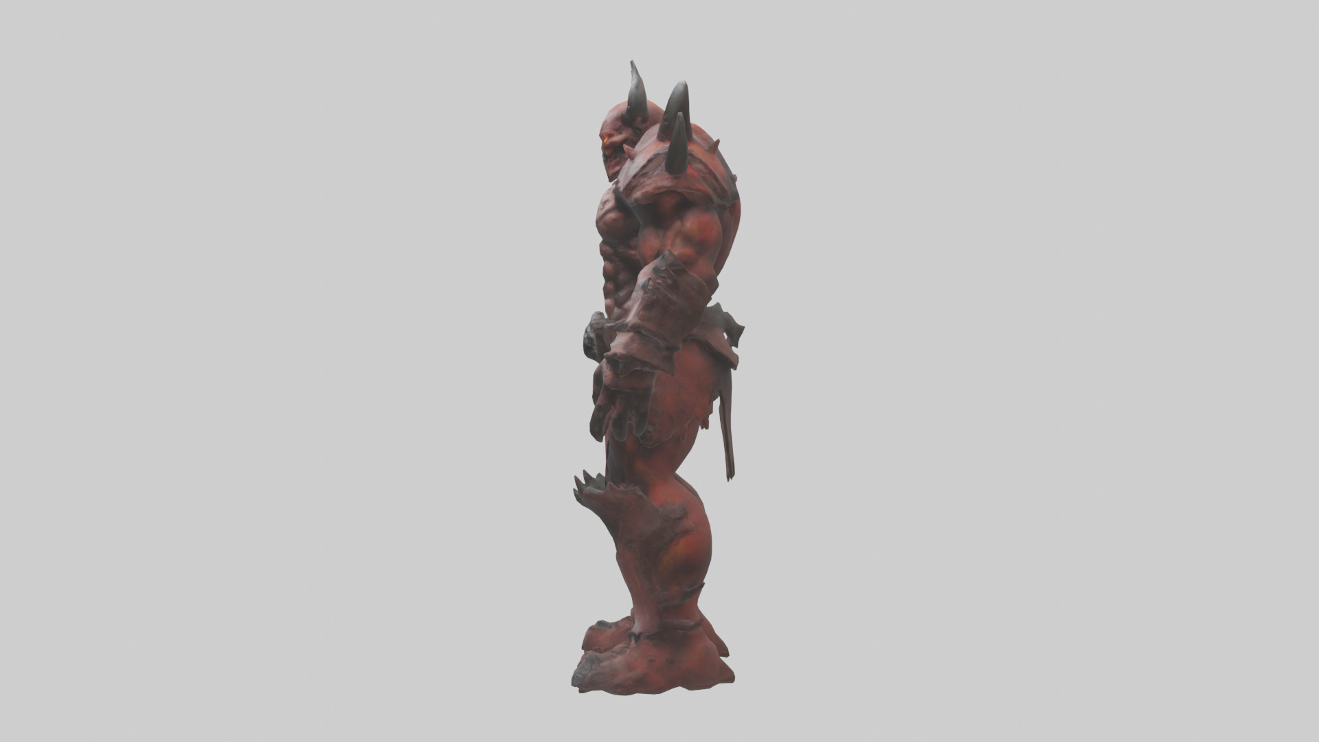 Hellish Titan model Low-poly 3D model_12