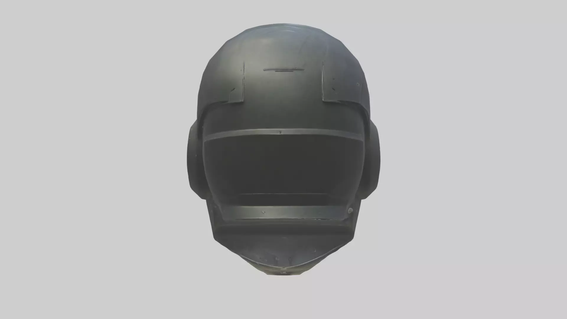 Helmet model Low-poly 3D model_0