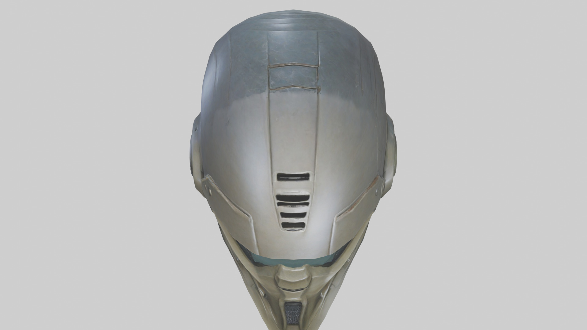 Helmet model Low-poly 3D model_16