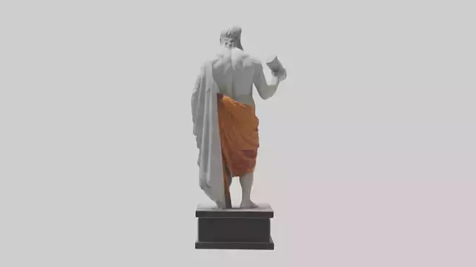 Hephaestus statue model
