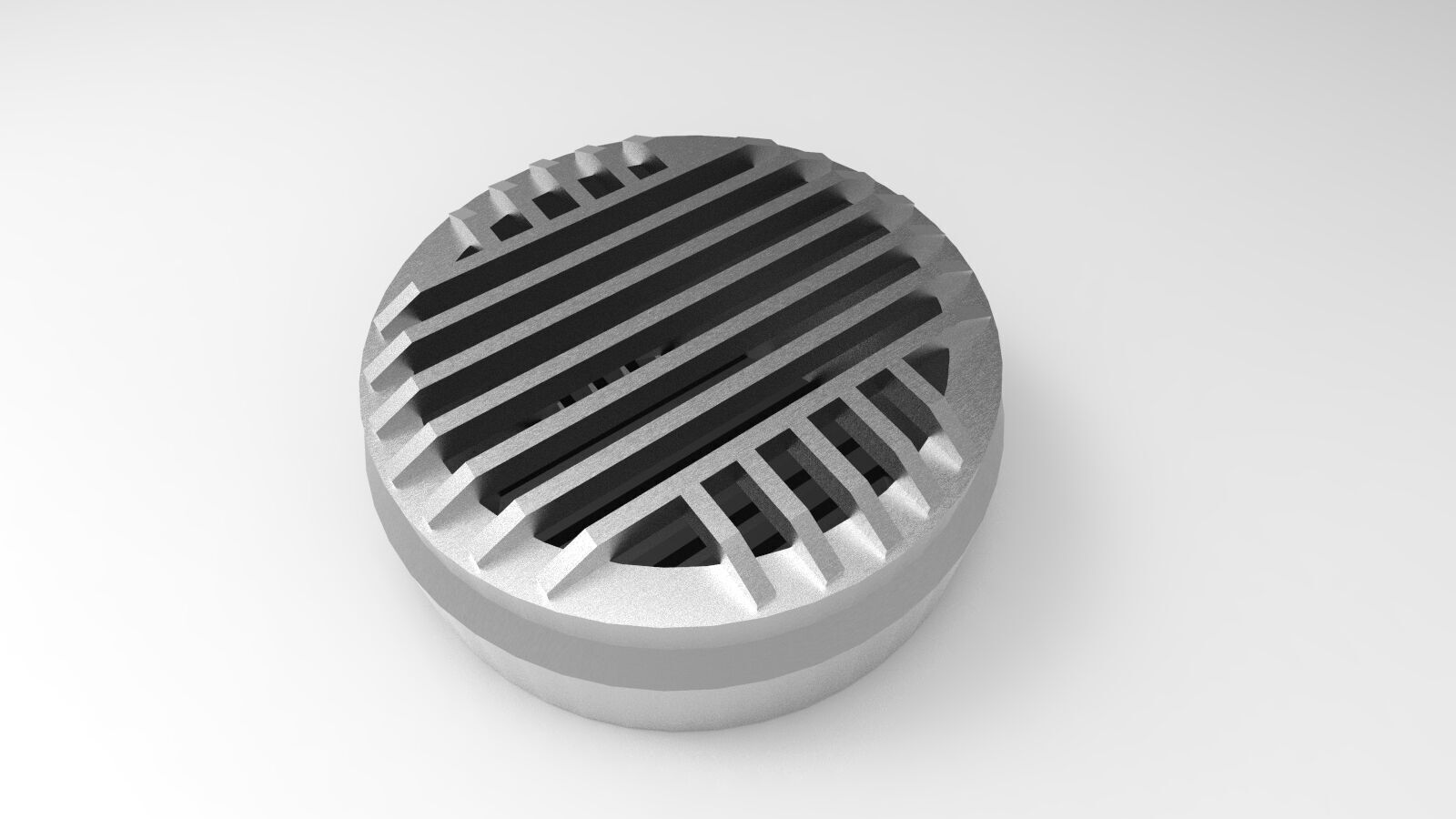 scifi or spaceship manhole 3D print model_3