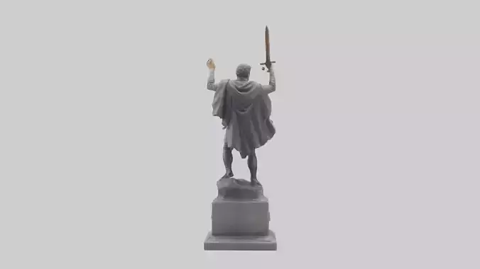 Hero of the Revolution Statue model