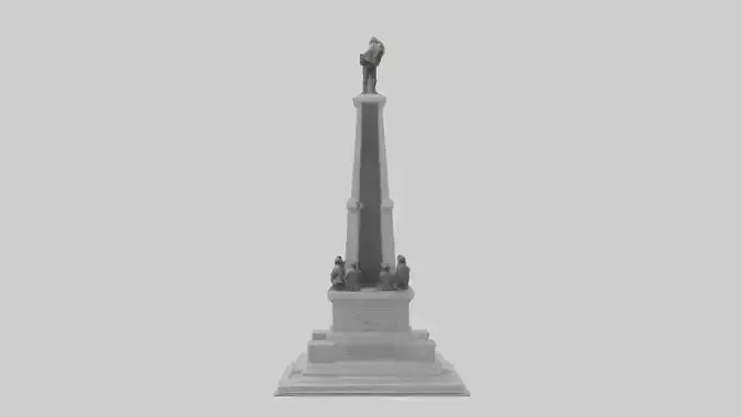 Heroes of the Revolution monument model
