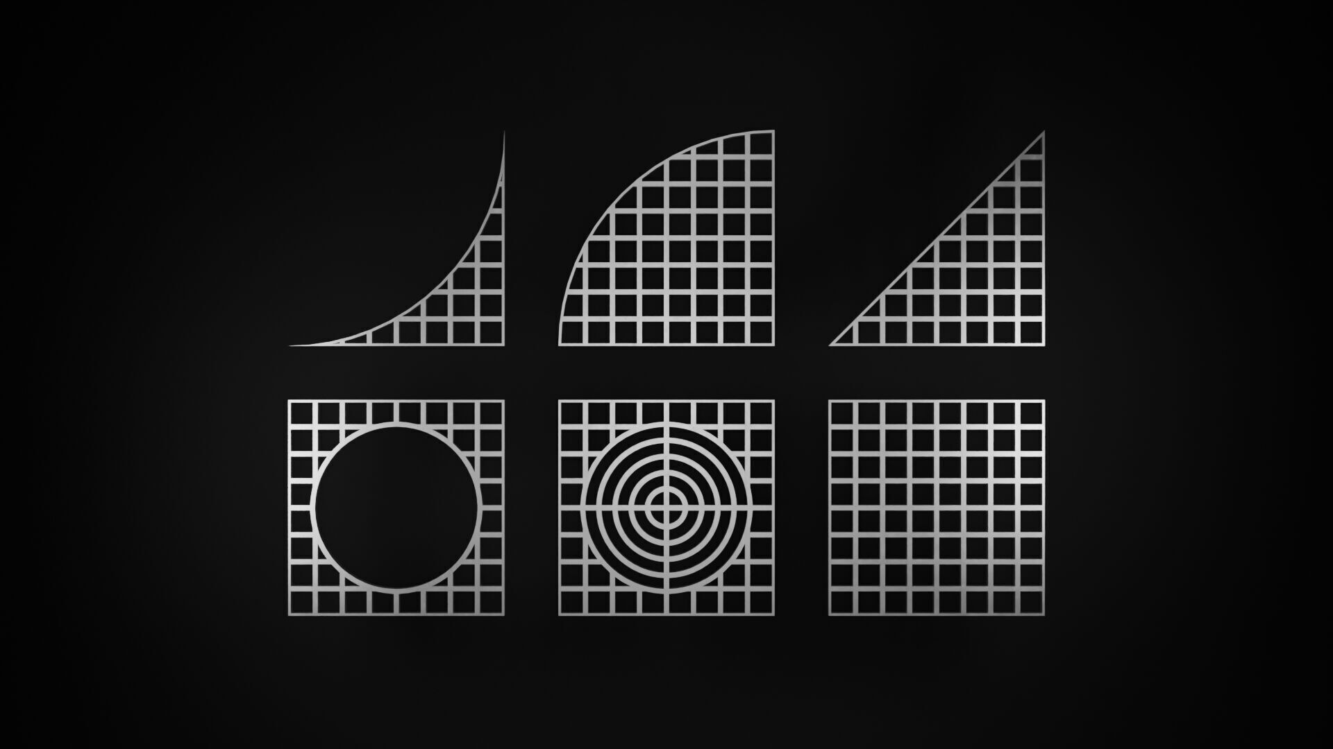 Steel Grating Flooring Low-poly 3D model_1