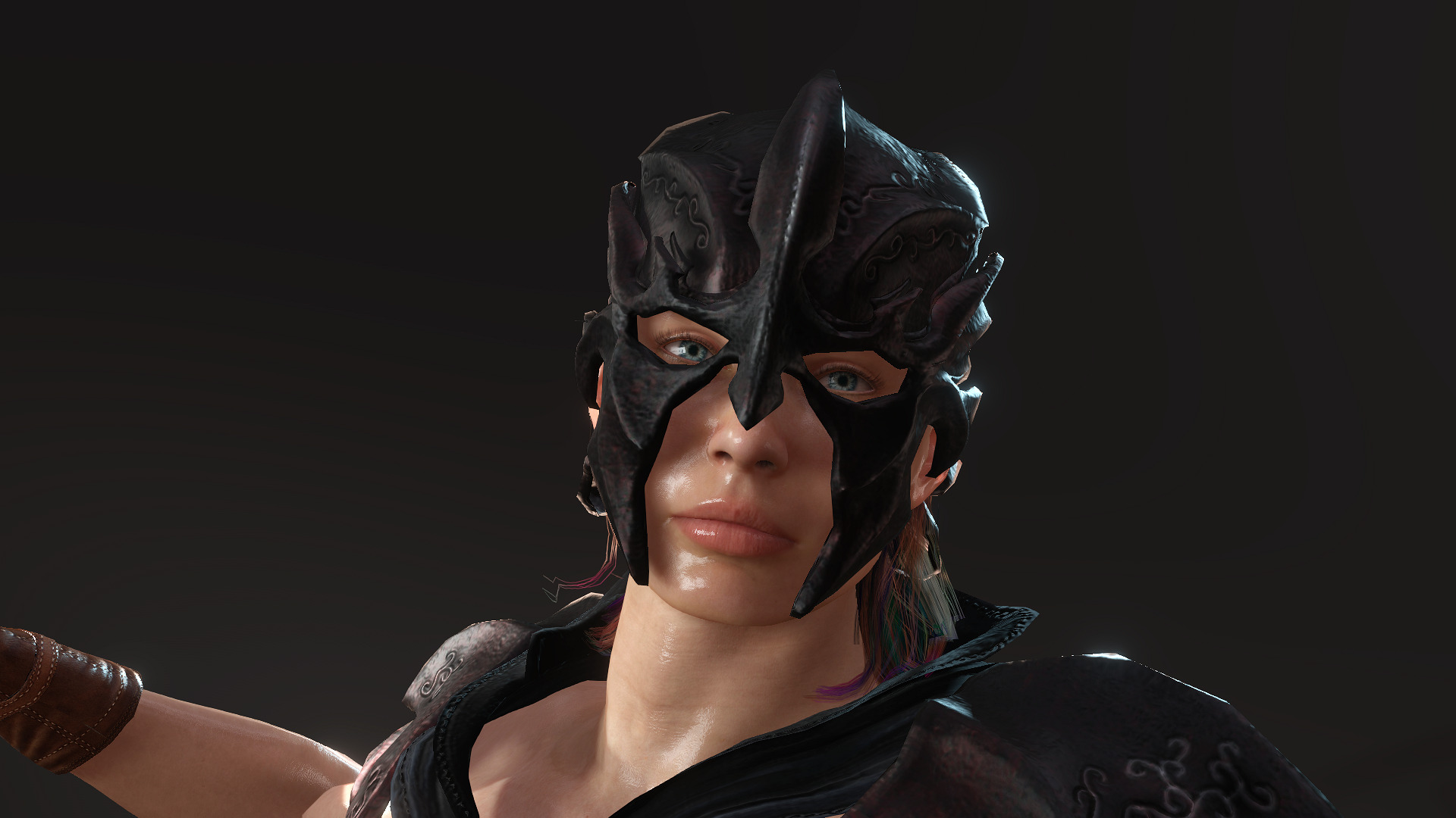 Dragon Rider Low-poly 3D model_3