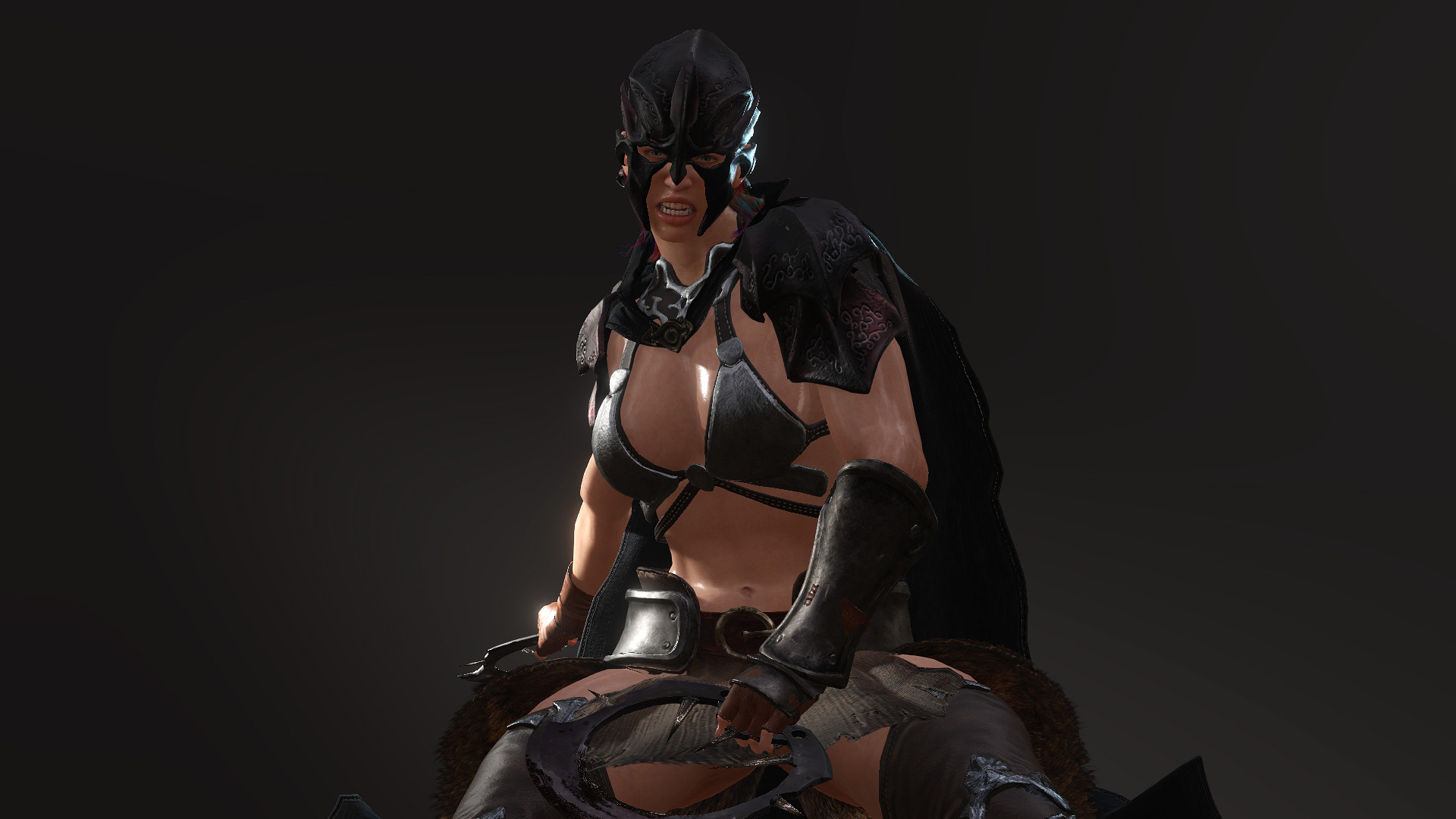 Dragon Rider Low-poly 3D model_11