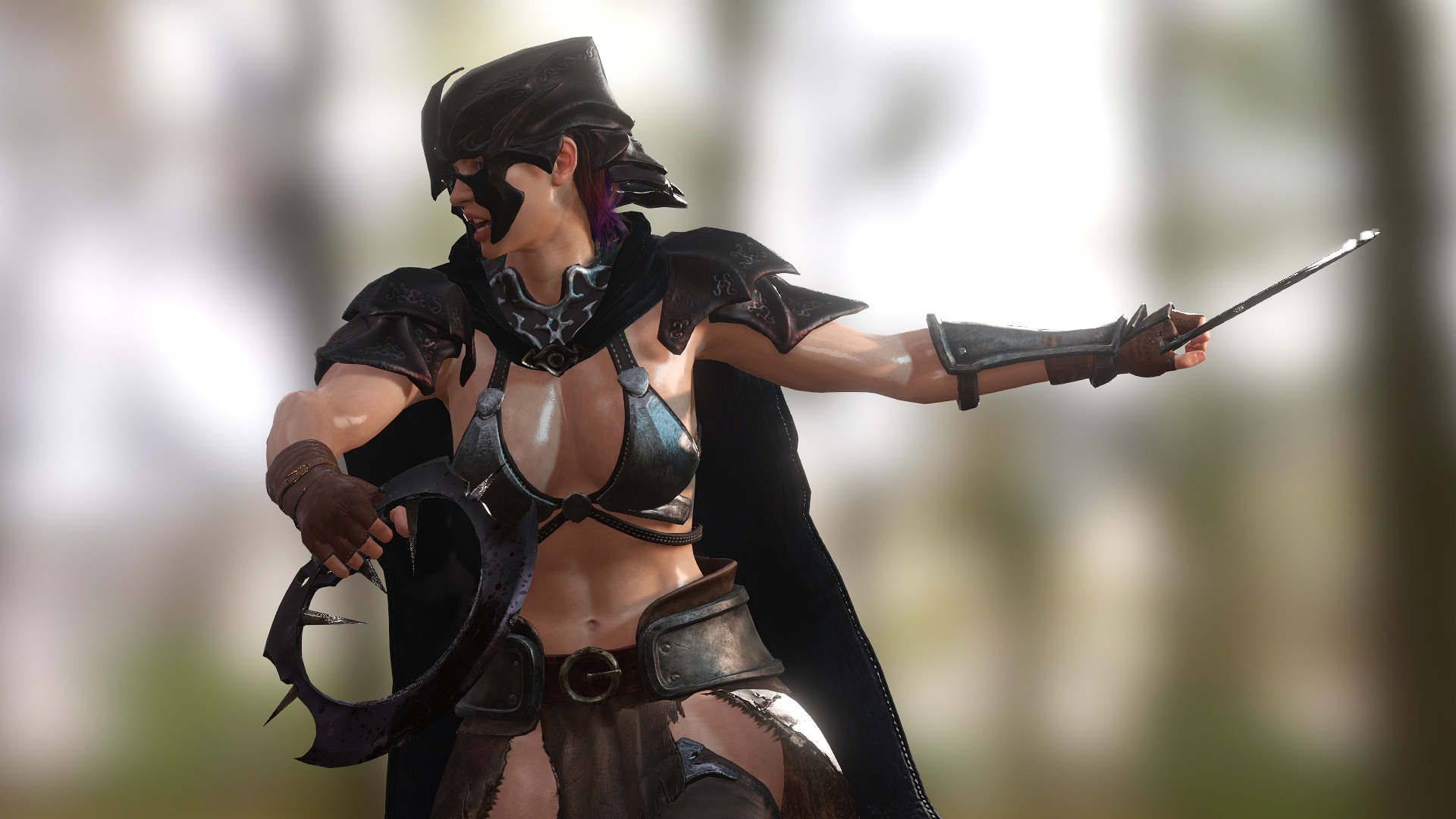 Dragon Rider Low-poly 3D model_8