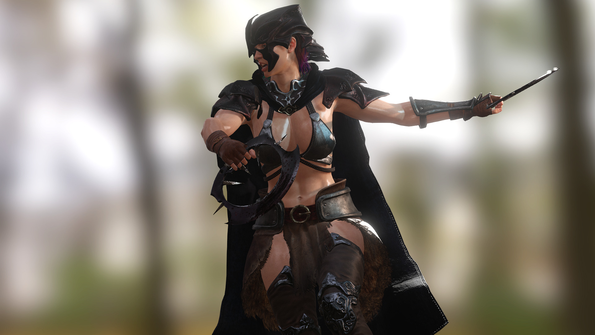 Dragon Rider Low-poly 3D model_10