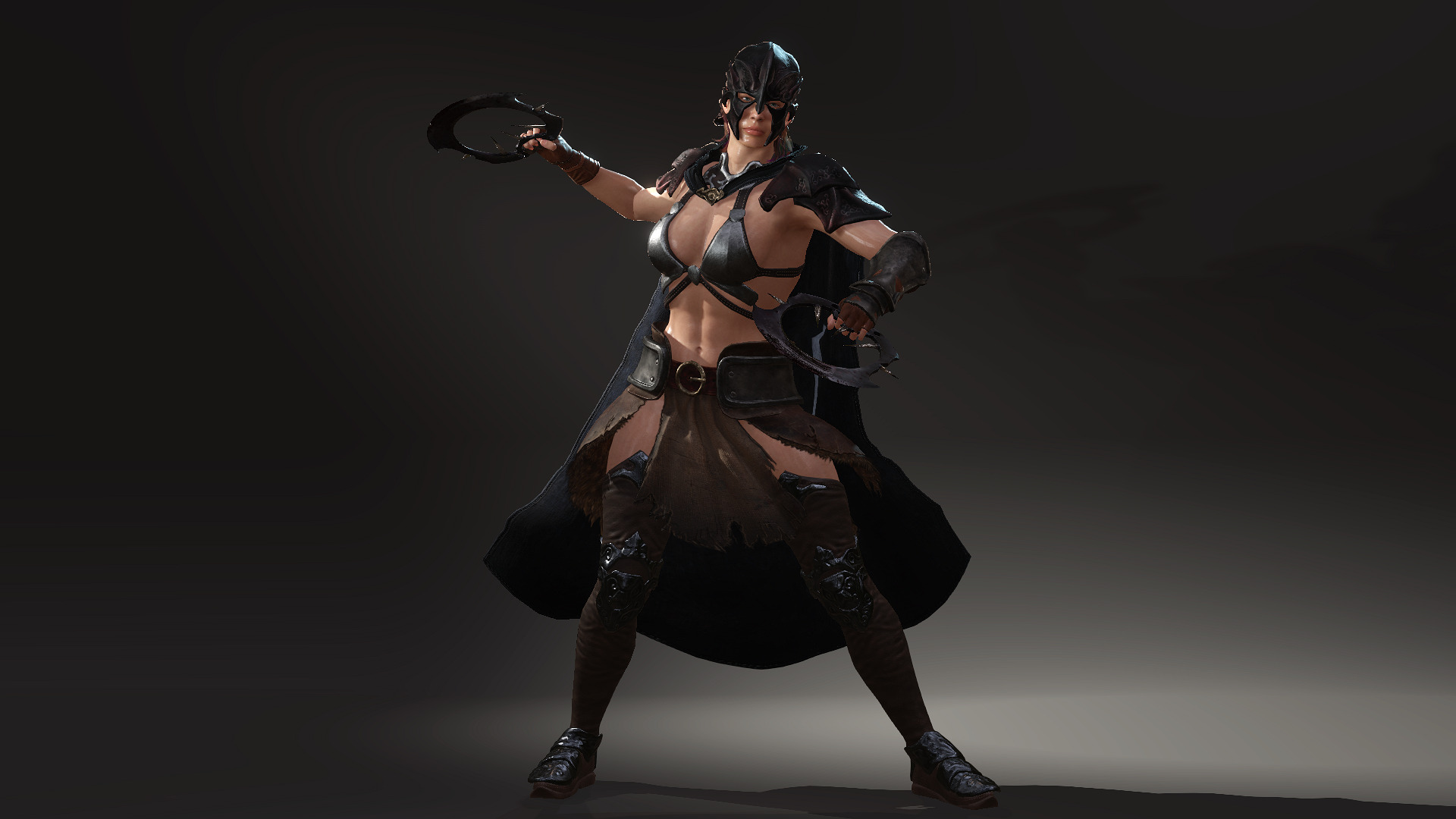 Dragon Rider Low-poly 3D model_19