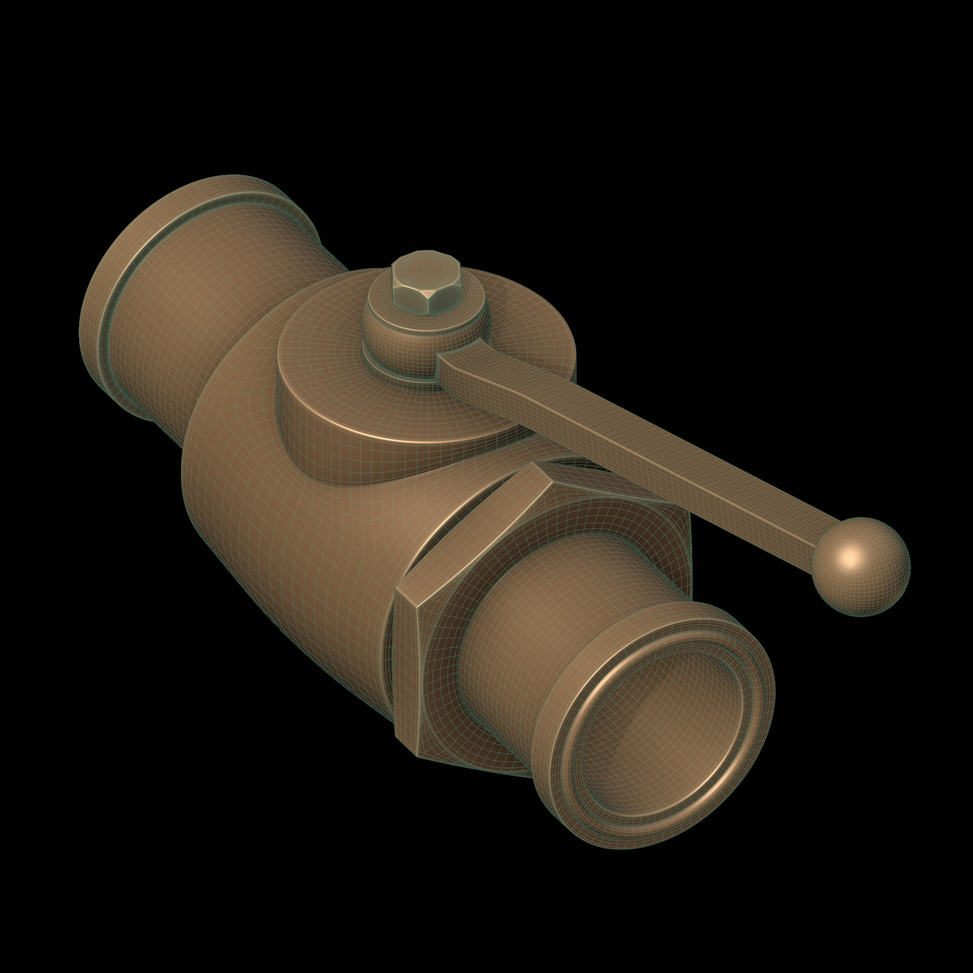 Subdivision Ready Industrial Mechanical Parts Kit-bash Pack 3D model_10