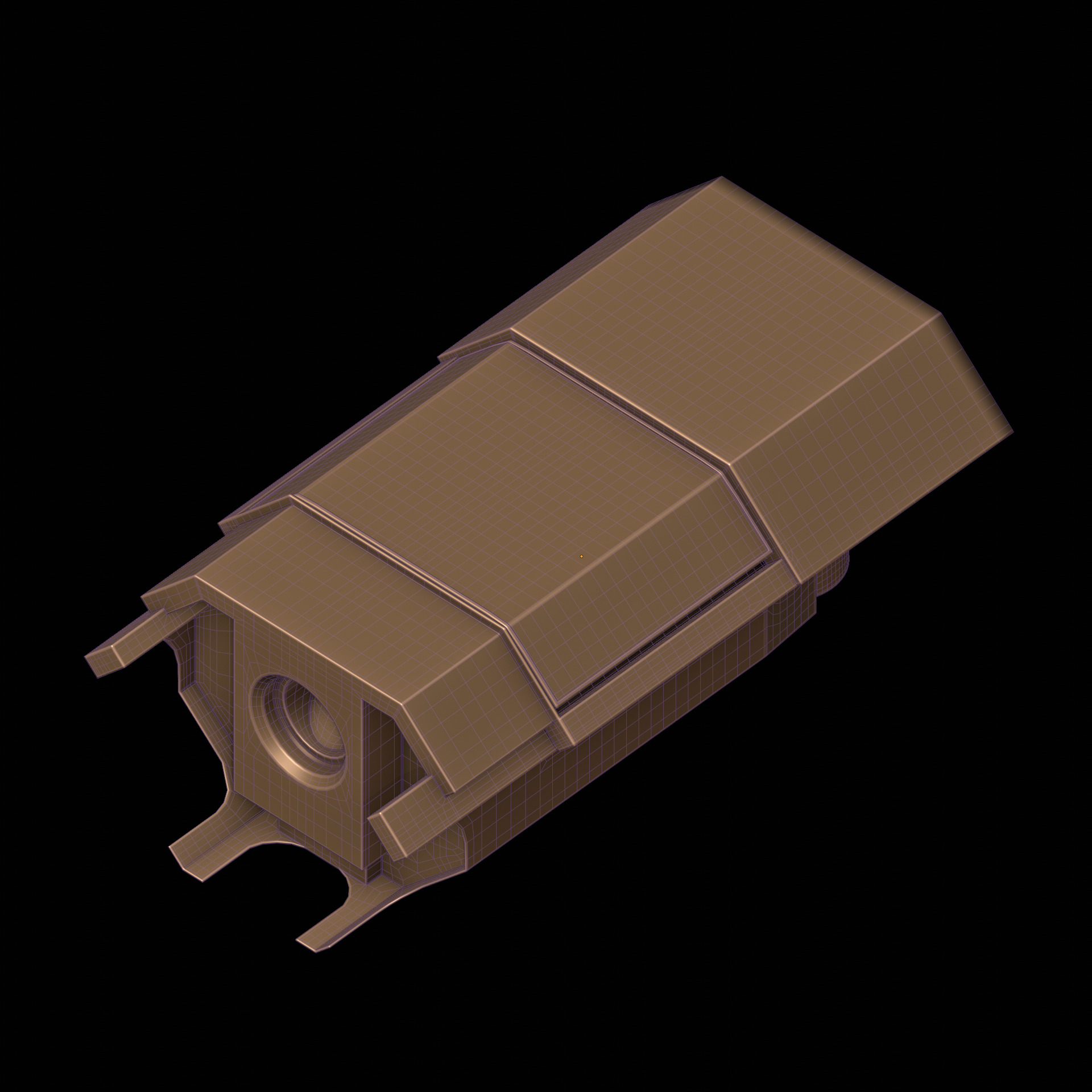 Subdivision Ready Industrial Mechanical Parts Kit-bash Pack 3D model_9