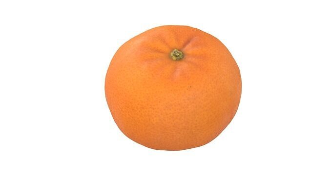 Mandarin Orange 3D model 2