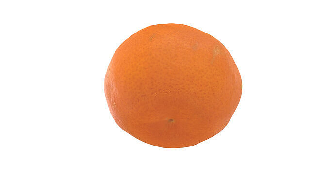 Mandarin Orange 3D model 6