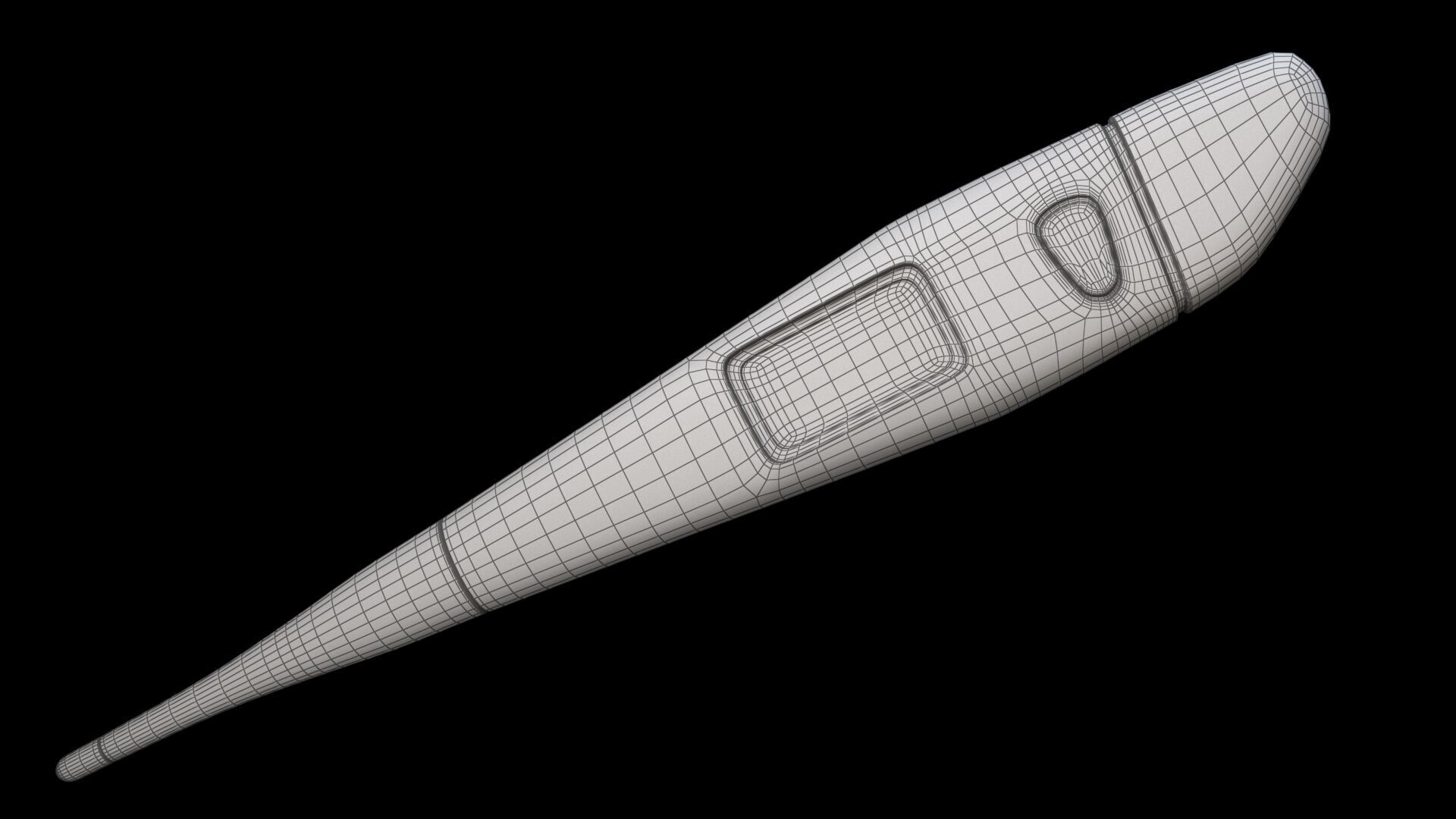 ProMed Digital Thermometer 03 3D model_10
