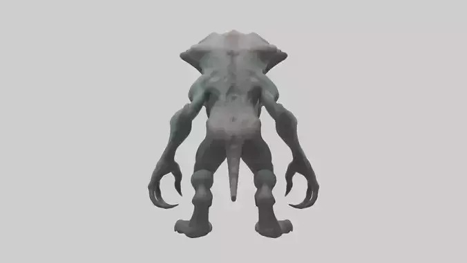 Hideous monster model