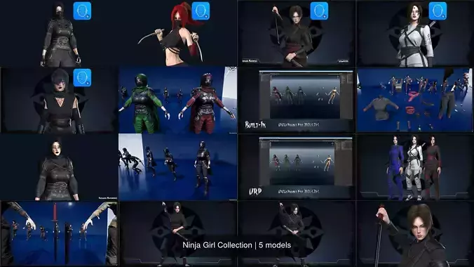 Ninja Girl Collection