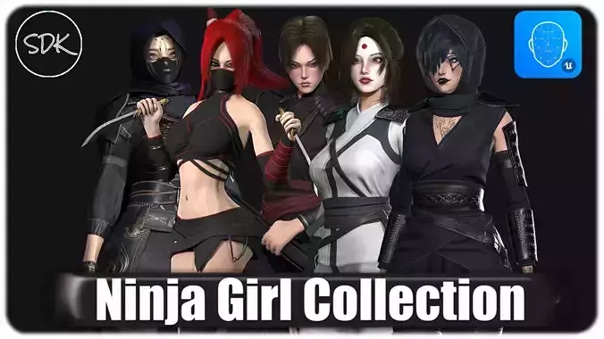 Ninja Girl Collection 