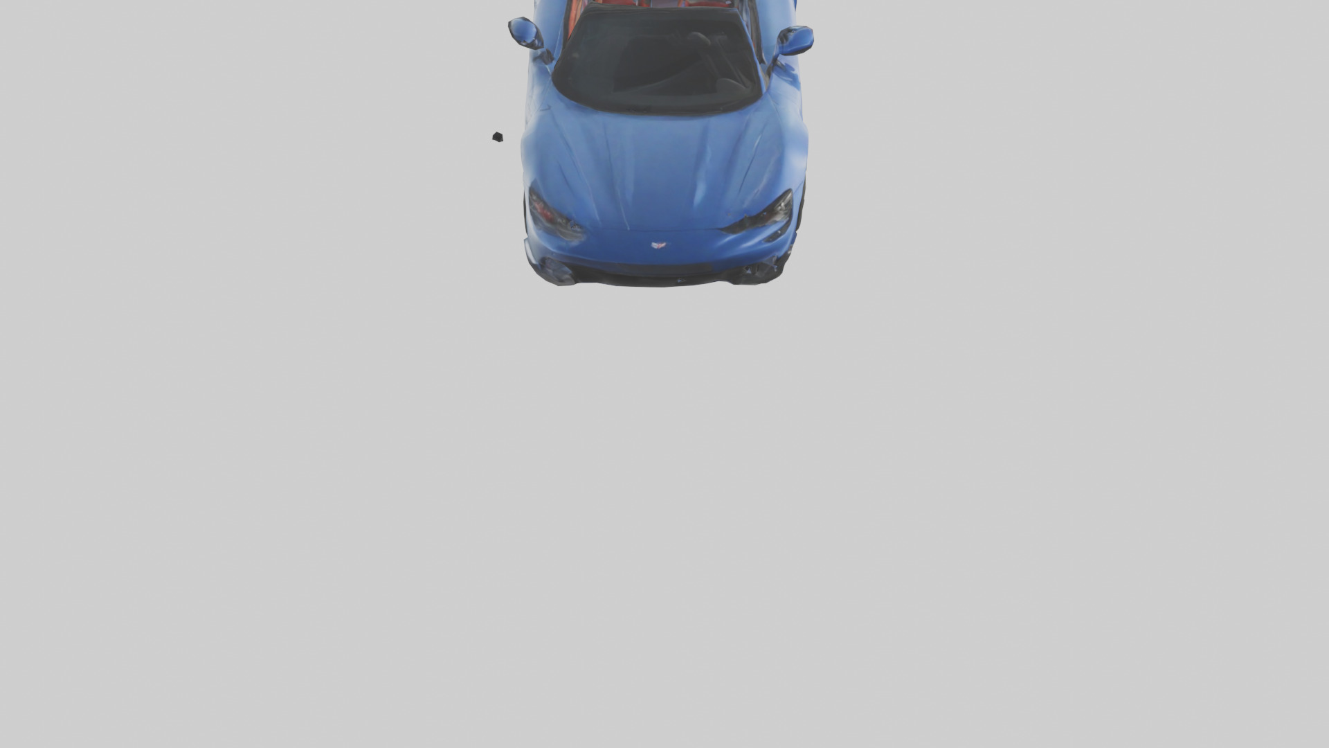 Highperformance Convertible model Low-poly 3D model_6