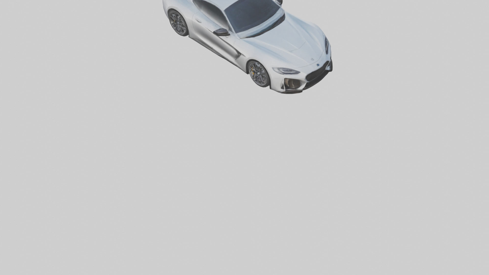 Highperformance Sports Coupe model Low-poly 3D model_6