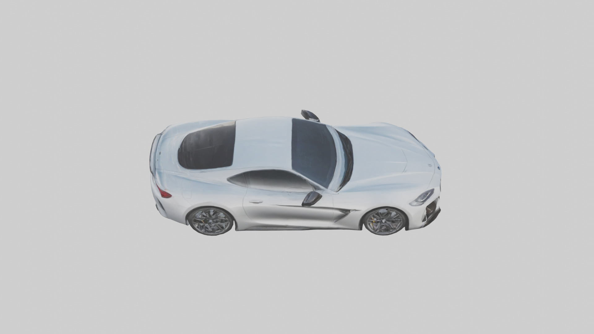 Highperformance Sports Coupe model Low-poly 3D model_18