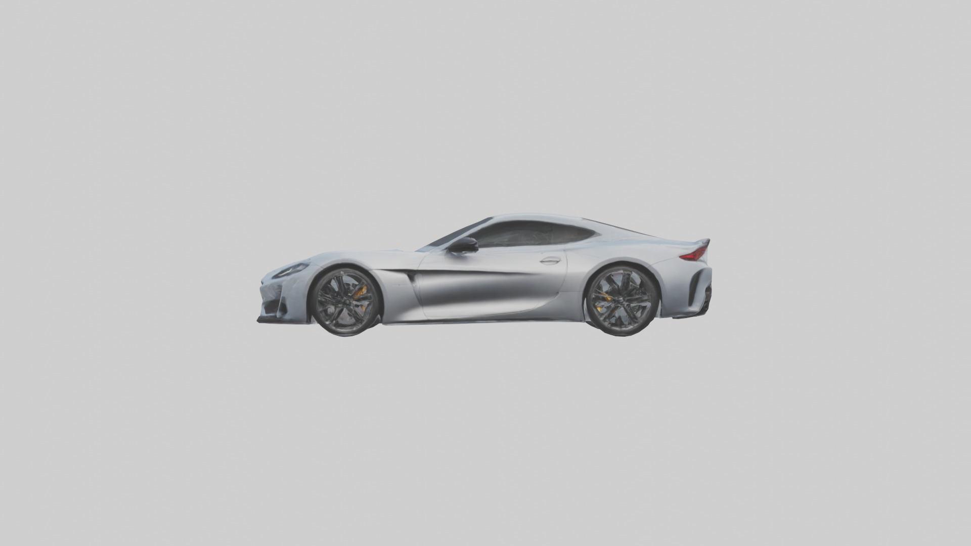 Highperformance Sports Coupe model Low-poly 3D model_12