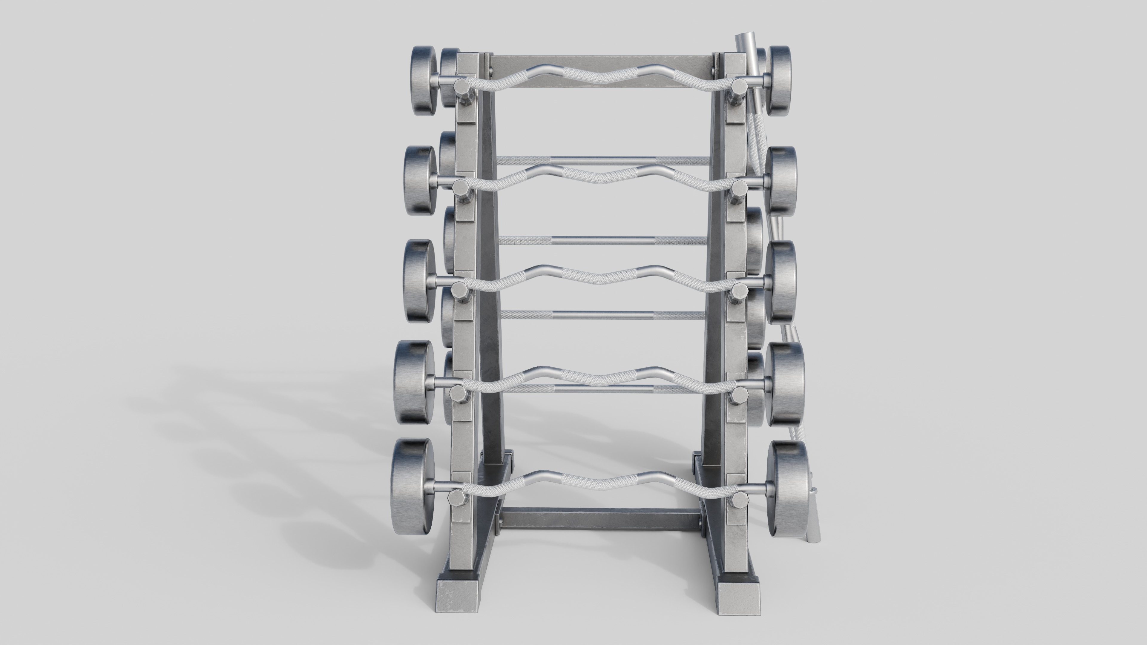 GYM Weights 3D Model Collection_2