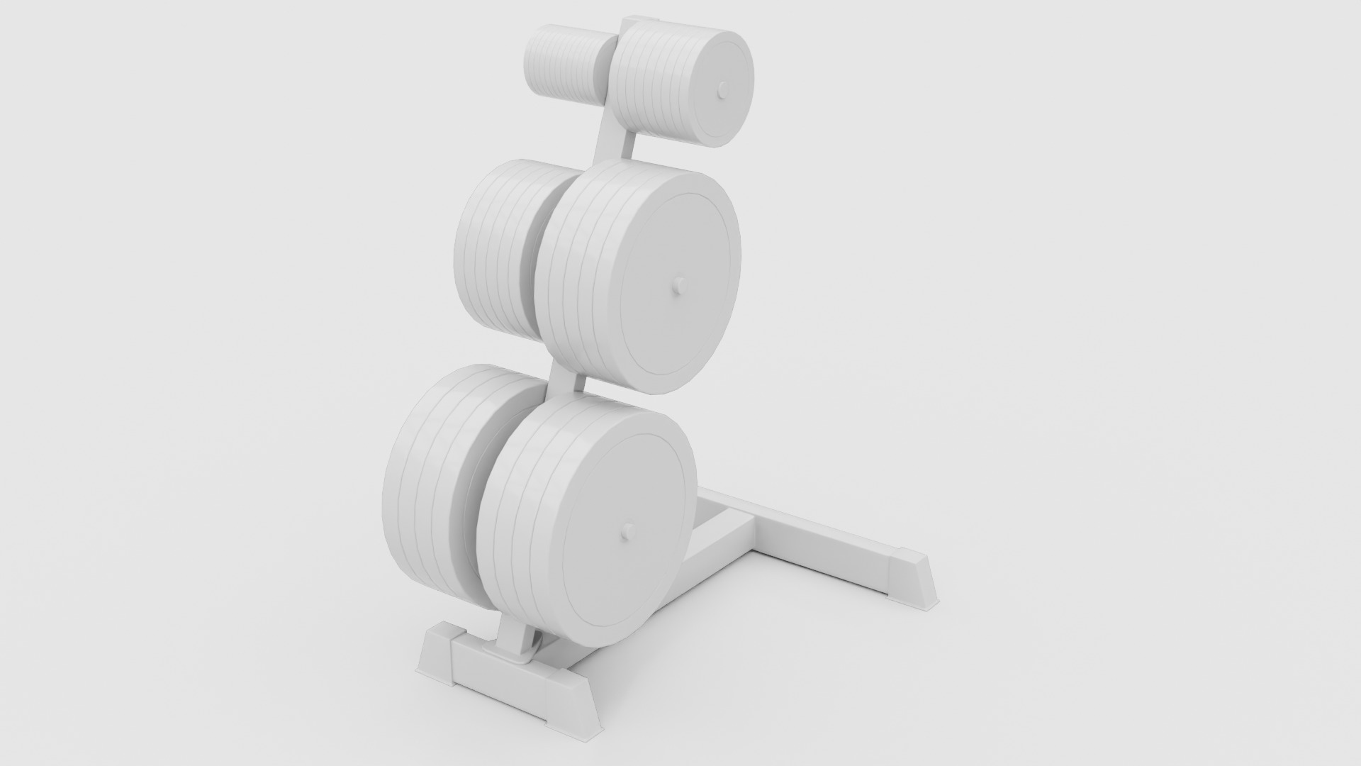 GYM Weights 3D Model Collection_31