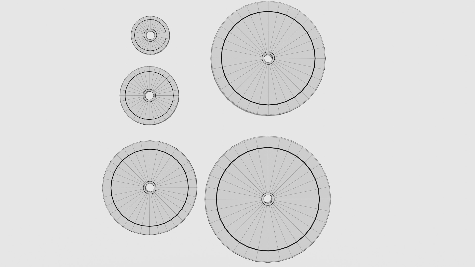 GYM Weights 3D Model Collection_33