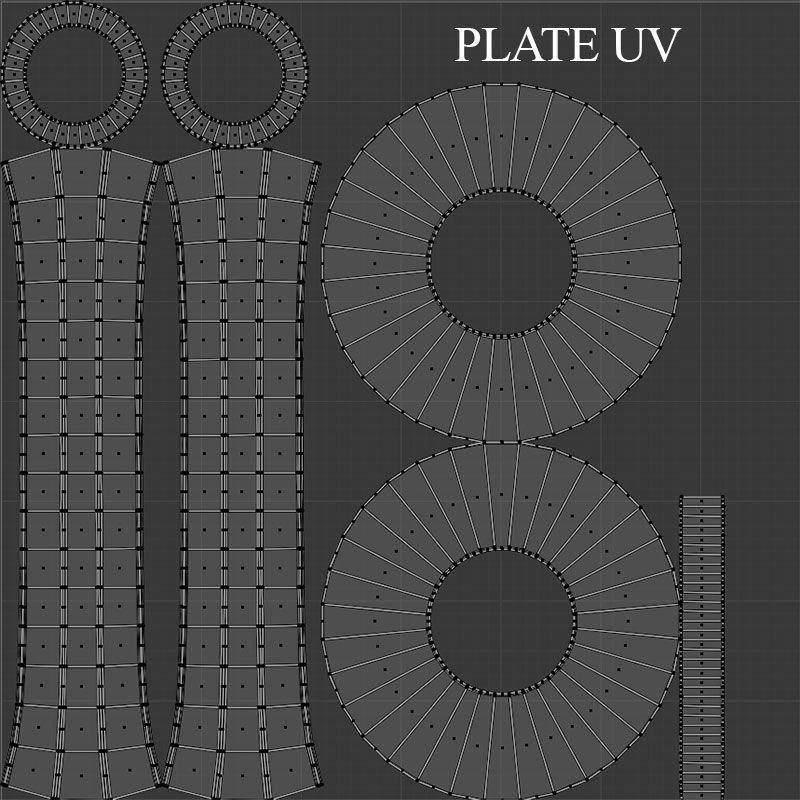 GYM Weights 3D Model Collection_35