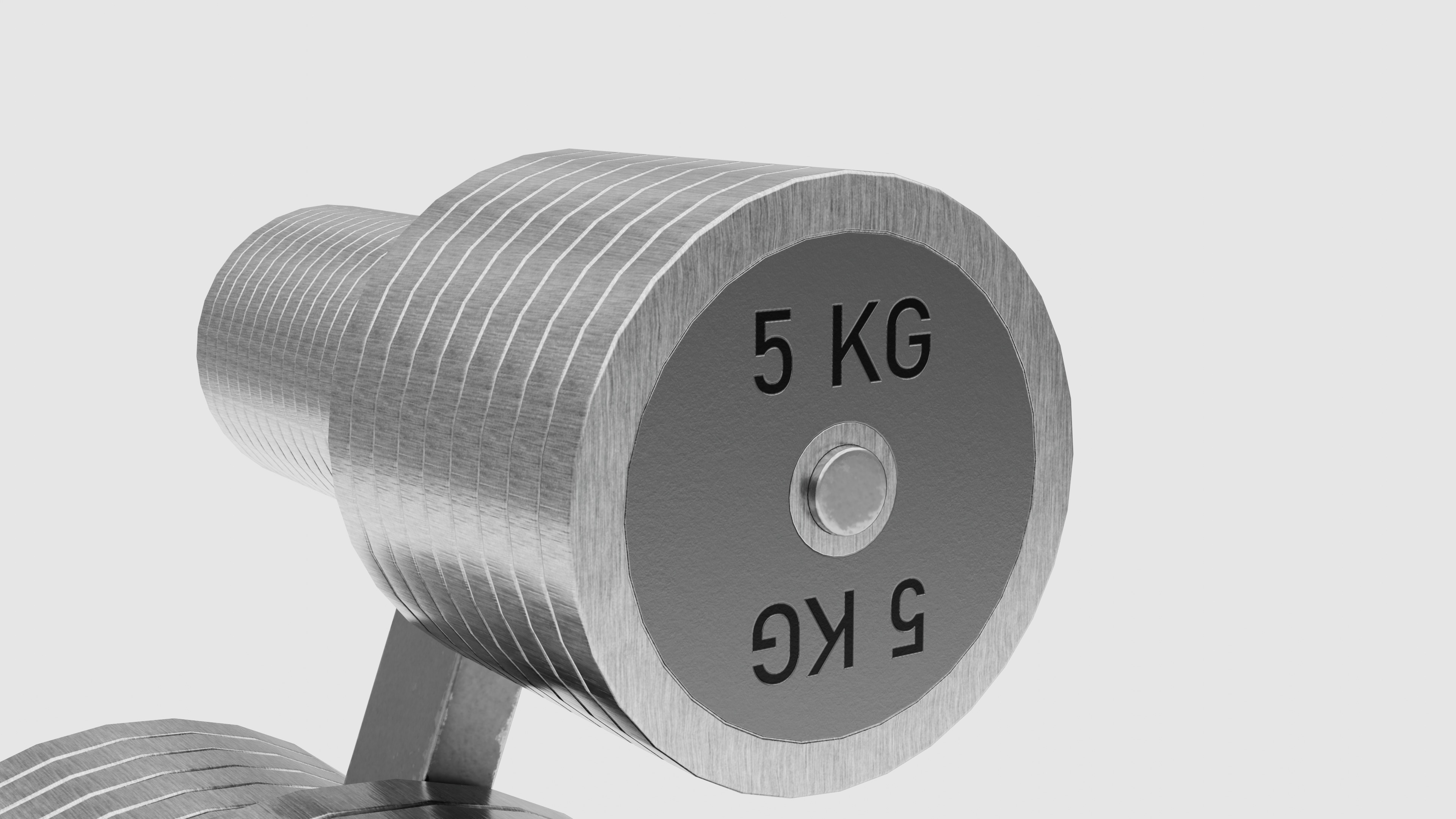 GYM Weights 3D Model Collection_21