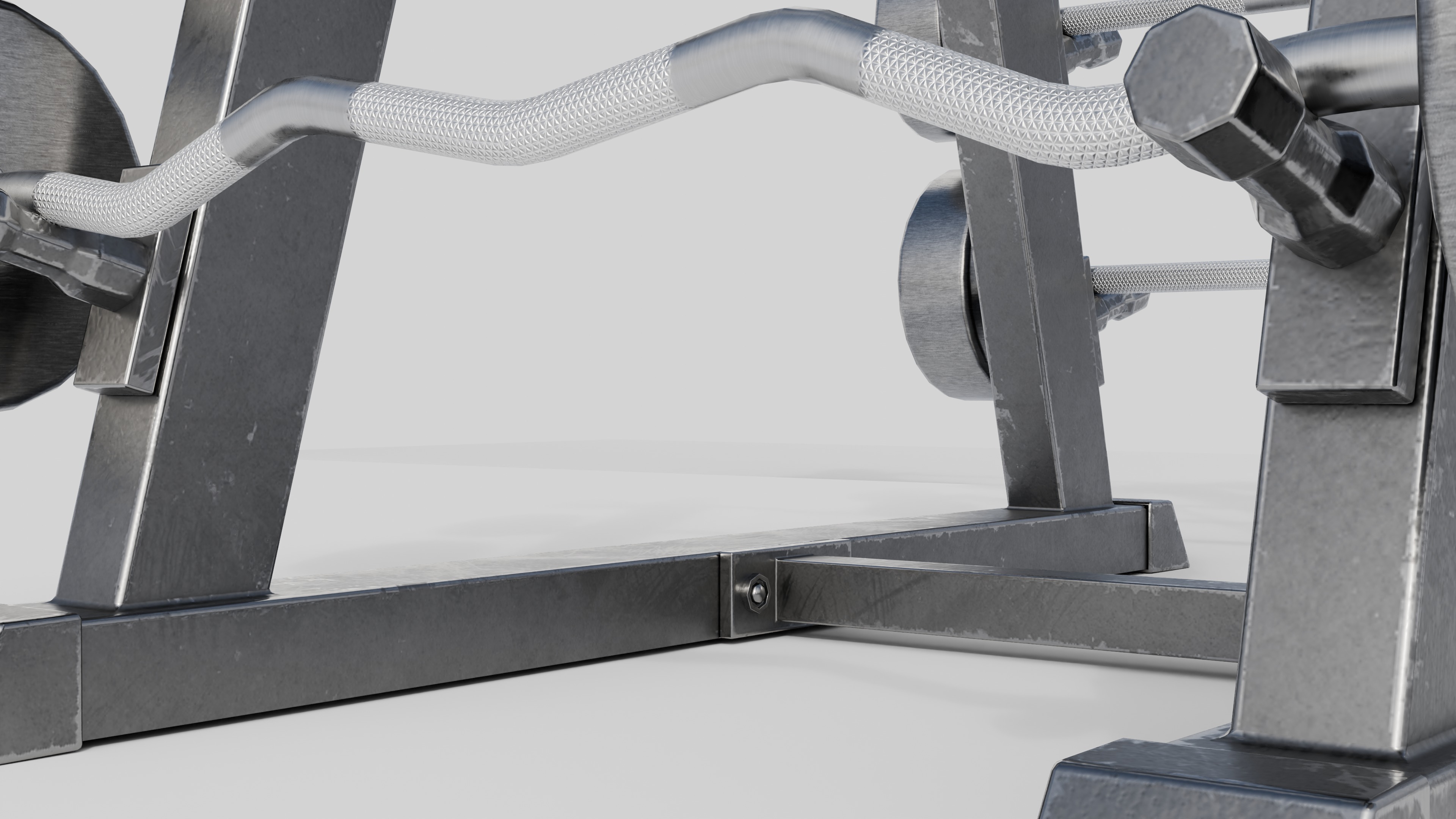 GYM Weights 3D Model Collection_13