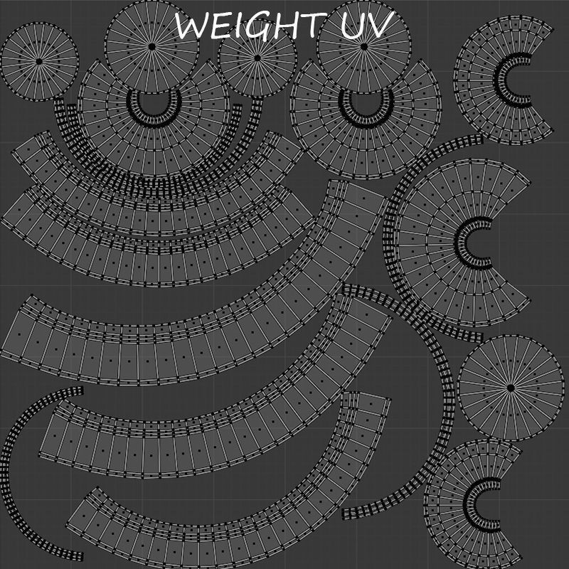 GYM Weights 3D Model Collection_16