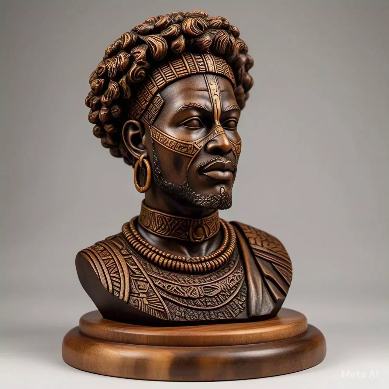 Orixa Oxossi 3D print model_0