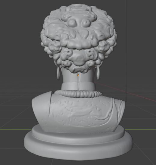 Orixa Oxossi 3D print model_4