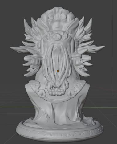 orixa Iemanja 3D print model_4