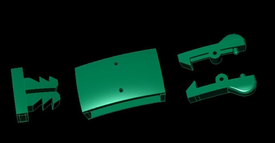 cuban chain 7mm 3D print model_9