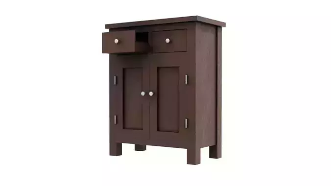 Sideboard Unit 3D Model