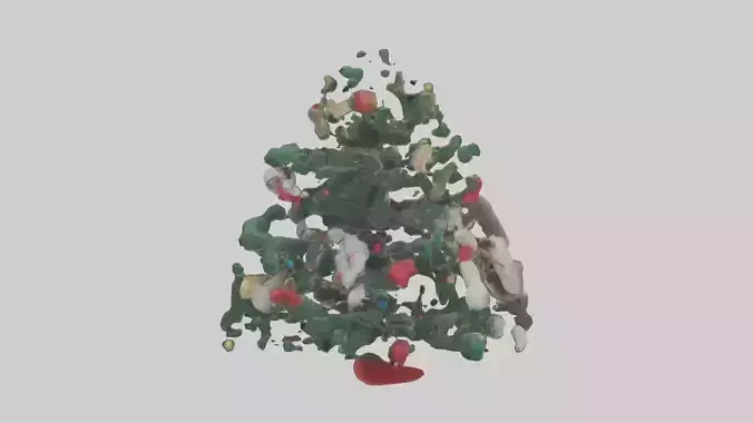 Holiday Tree Decorations model