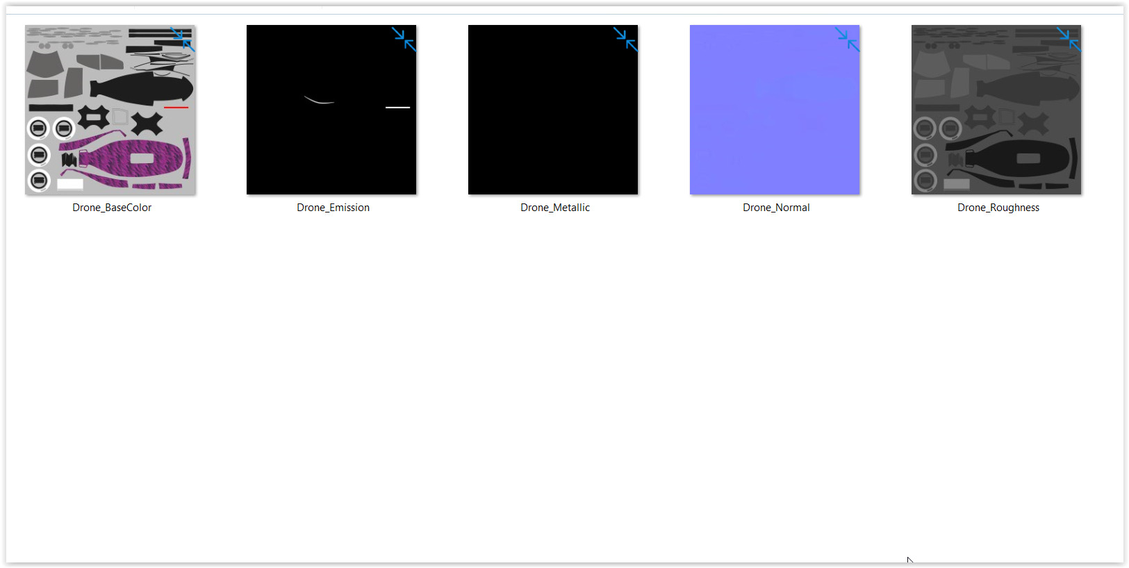 Air taxi 2025 PBR 3D model_10